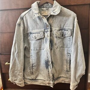 Sezane Fallen Denim Jacket
